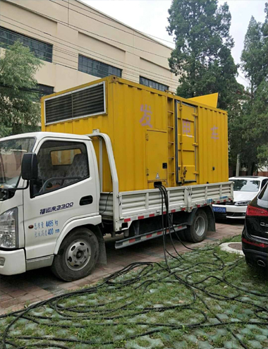 大观发电车出租-柴油发电机组排烟系统设计要求及其考虑因素